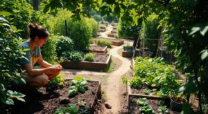 assessing garden space