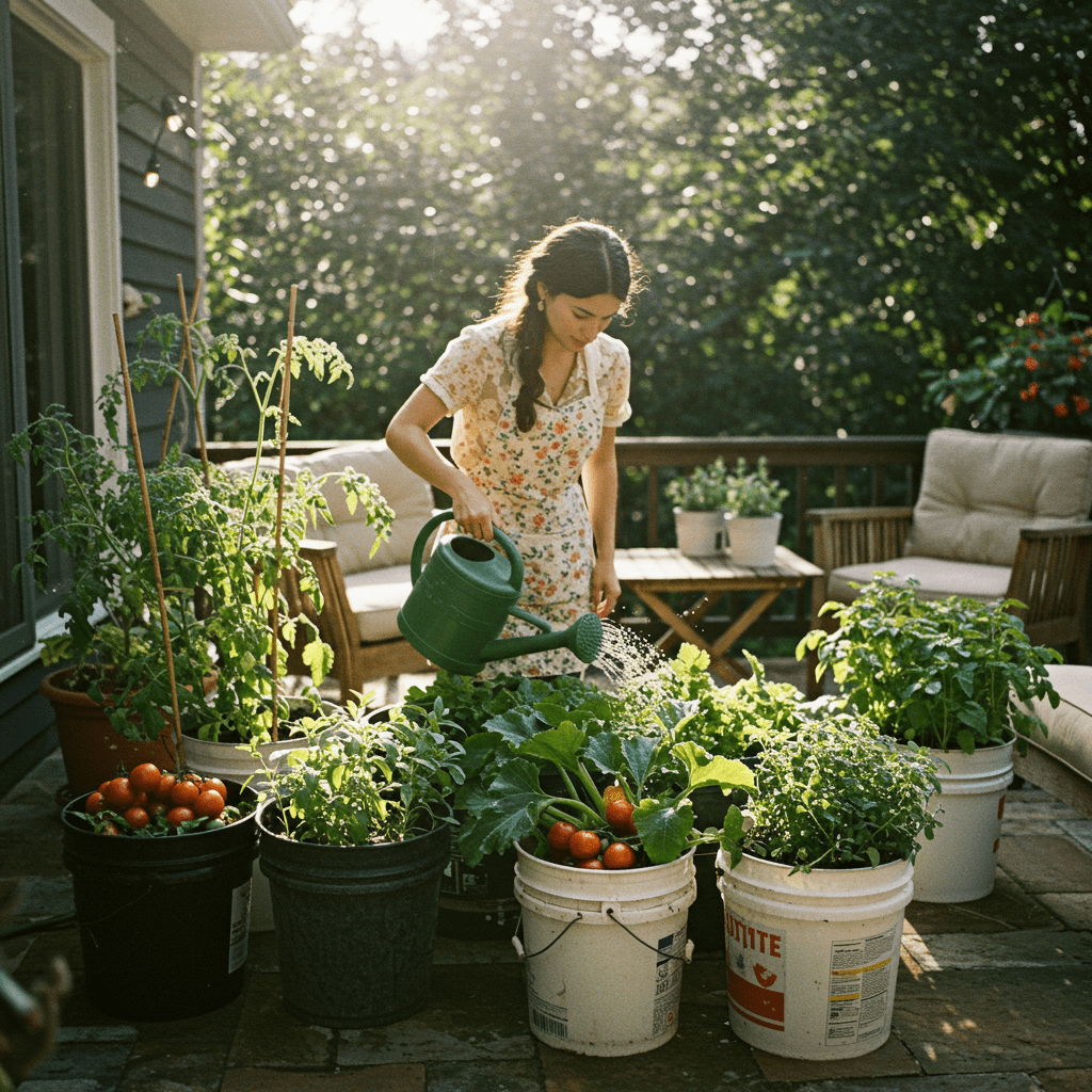 Bucket Gardening