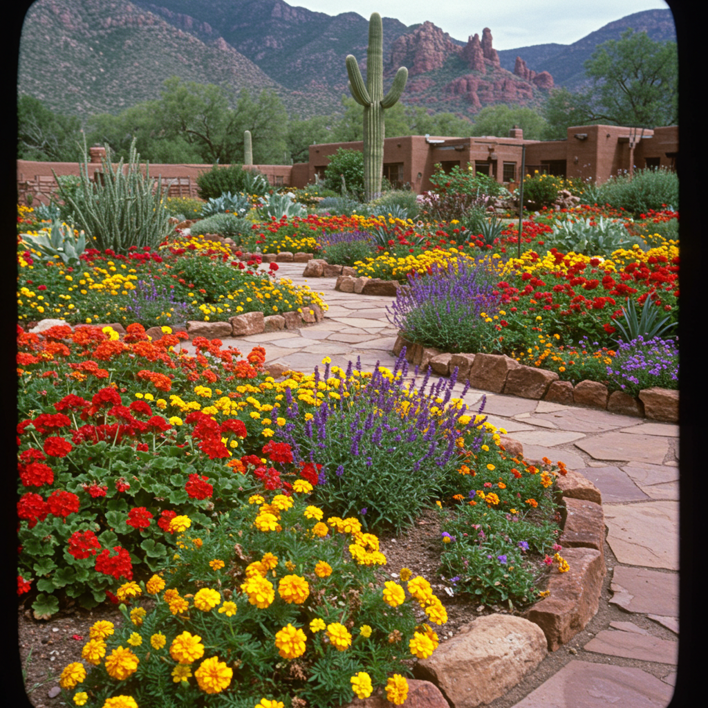 Vibrant Southwest Garden