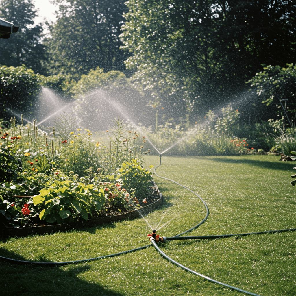 Watering & Irrigation for a backyard garden