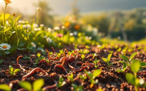 Earthworms and gardening