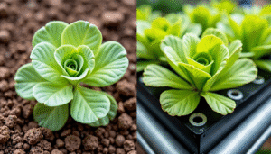 fast growth comparison with aquaponics